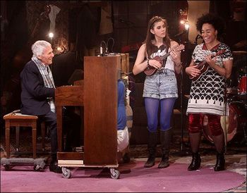 w/ Burt Bacharach in What's It All About @ NYTW
