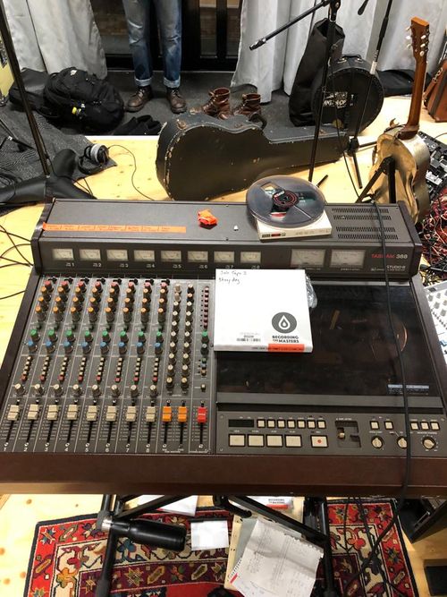 This is the bad boy we've been recording on. A Tascam 388