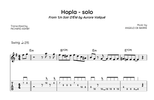 Hopla - Solo (Notation and TAB)