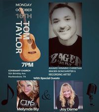 Concert with Tom Taylor and Melynda Bly