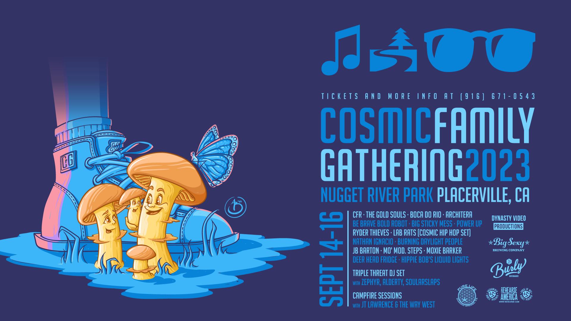 Moxie Barker live at the Cosmic Family Gathering Festival 2023 @ The nugget  - Sep 15, 2023, 3:00PM