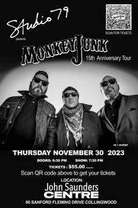 MonkeyJunk 15th Anniversary Tour