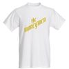 The Moneymen "Gold Script" white T-shirt