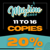 Muslim Songs - Ordering 11 to 16 Copies