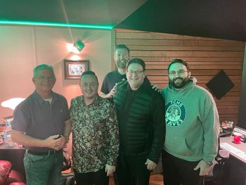 Jeff Chapman of The Kingdom Heirs dropped by the recording session!
