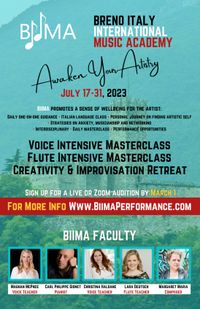 BIIMA Creativity and Improv Retreat in Italy