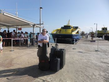 Ready to board

