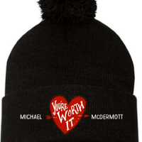 Pom Pom Beanies, 2 different styles!