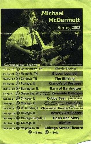 Spring Tour - 2003

