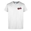 PREMIUM WHITE T-SHIRT - LEFT CHEST EMBROIDERY