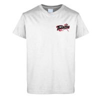 PREMIUM WHITE T-SHIRT - LEFT CHEST EMBROIDERY