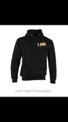 *EXCLUSIVE GOLD LOGO* HOODIE - LEFT CHEST