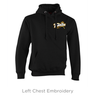 *EXCLUSIVE GOLD LOGO* HOODIE - LEFT CHEST