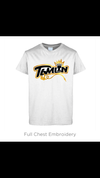 *EXCLUSIVE GOLD LOGO* WHITE T-SHIRT - FULL CHEST