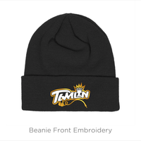 *EXCLUSIVE GOLD LOGO* BEANIE HAT