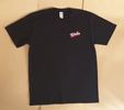 PREMIUM BLACK T-SHIRT - LEFT CHEST EMBROIDERY