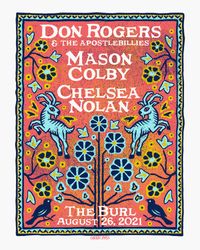 Don Rogers & the Apostlebillies w/ Mason Colby, Chelsea Nolan