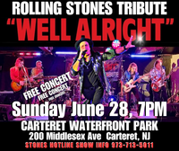 WELL ALRIGHT Rolling Stones Tribute at Carteret Waterfront Park