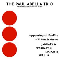 The Paul Abella Trio eats steaks, drinks martinis and gets down