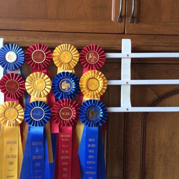 Outlet Horse Ribbon Display Holder -Customizable Equestrian Gift.