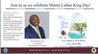 Guest Speaker Mr. Ronald Evans (HypeDad/Co-Founder) Department of Health Martin Luther King Observance Day 
