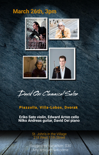 Villa-lobos Guitar Concerto at David Oei Classical Saloon
