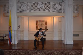 Solo Recital Colombian embassy 2014
