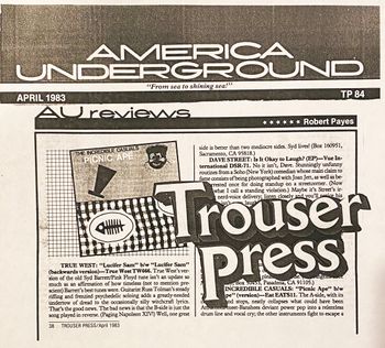 Trouser Press
