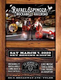 Rafael Espinoza & The Rockabilly Railroad Live at ETX Brewing Co.