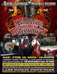 Rafael Espinoza & The Rockabilly Railroad Live at THE 12TH ANNUAL LAKE HAVASU ROCKABILLY REUNION!!!