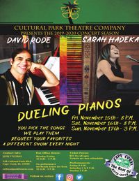 Sarah Hadeka and David Rode Perform Dueling Pianos