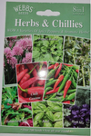 Herbs and chillies over 700 seeds! Plus free delivery and free stickers