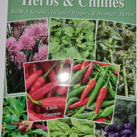 Herbs and chillies over 700 seeds! Free delivery