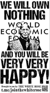 100 WEF (World Economic Forum) Stickers