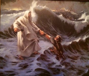 Jesus, showing us how to catch men!
