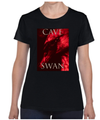 Women's Black Cave Swan T-shirt