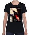 Women's Black Cave Swan Friends T-shirt