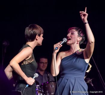 w/ Genevieve Marentette @ Jazz Fm's One Stop Vocal Jazz Safari @ Lula Lounge - Photo by: Bill Beard
