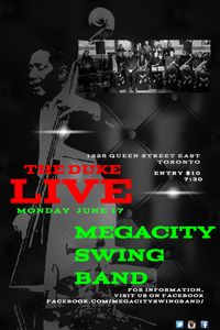 WRB with the MegaCity Swing band @ the DUKE LIVE