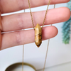 Picture Jasper Crystal Necklace