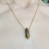 Picture Jasper Crystal Necklace