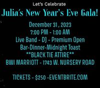 Julia's New Year's Eve Gala 2023