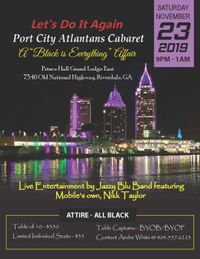 Port City Atlantans Cabaret 2019