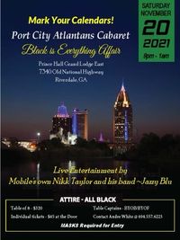 Port City Atlantans Cabaret 2021