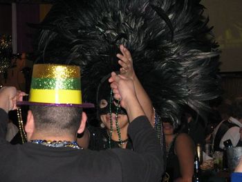 Now that is a Mardi Gras headdress
