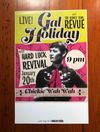 Gal Holiday w/ Hard Luck Revival Show Poster
