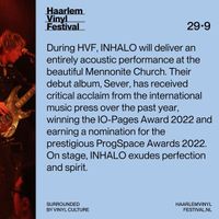 INHALO @ Haarlem Vinyl Festival with support Ruud Houweling