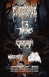 Eviscerate w/ 13 Thrones, Utter Scorn, Warcorpse, and Anus Chewer