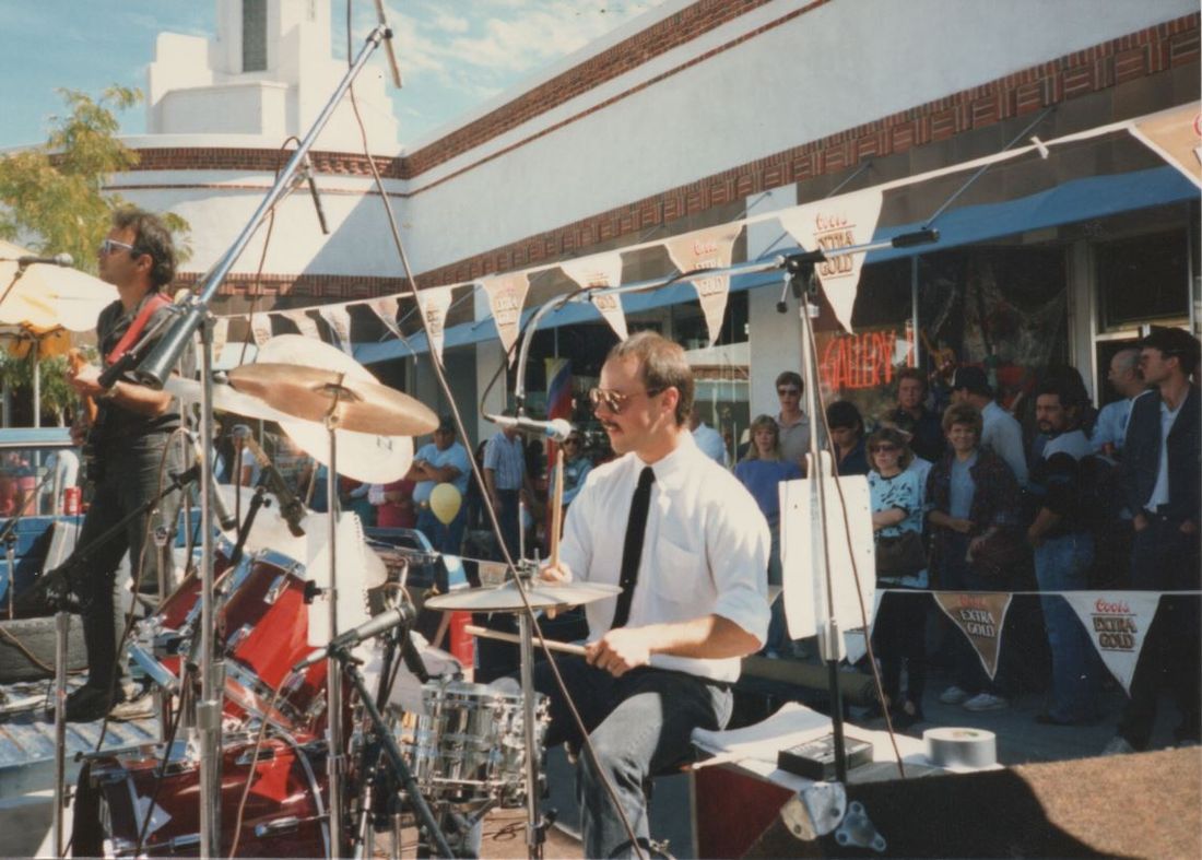 Jim Bensman Drums 1988
