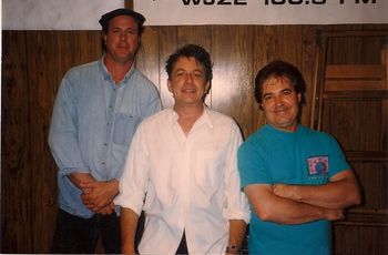 Dave Chappell, Joe Ely and Rico Petrocelli at the Birchmere.
